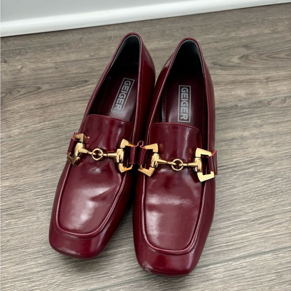 Geiger Women's Burgundy Loafers